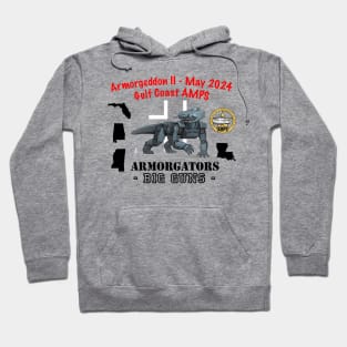 Armorgeddon II - Design on Back Hoodie